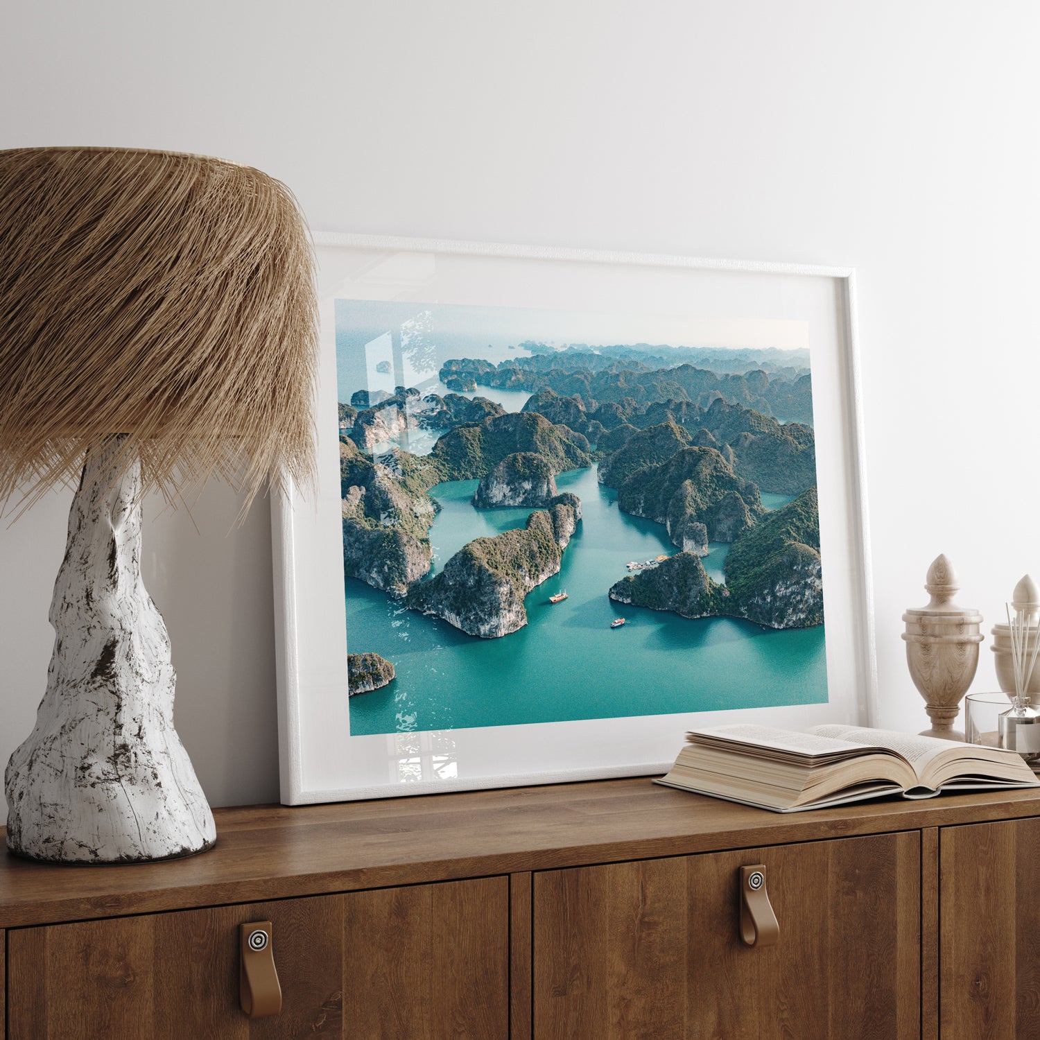 The Tropical Ha Long Bay Art Print