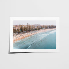 The Manly Stretch Art Print - Through Our Lens