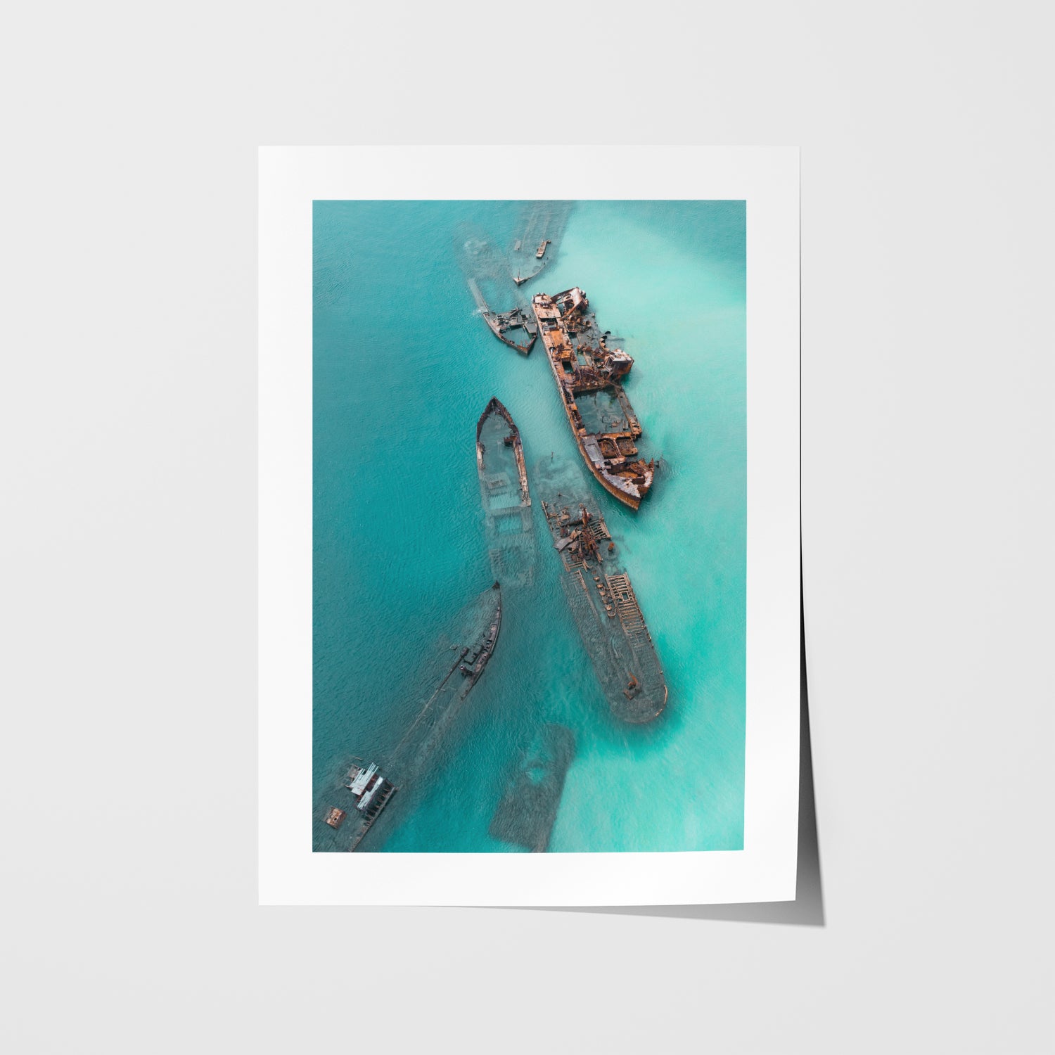 The Wrecks Art Print - Through Our Lens