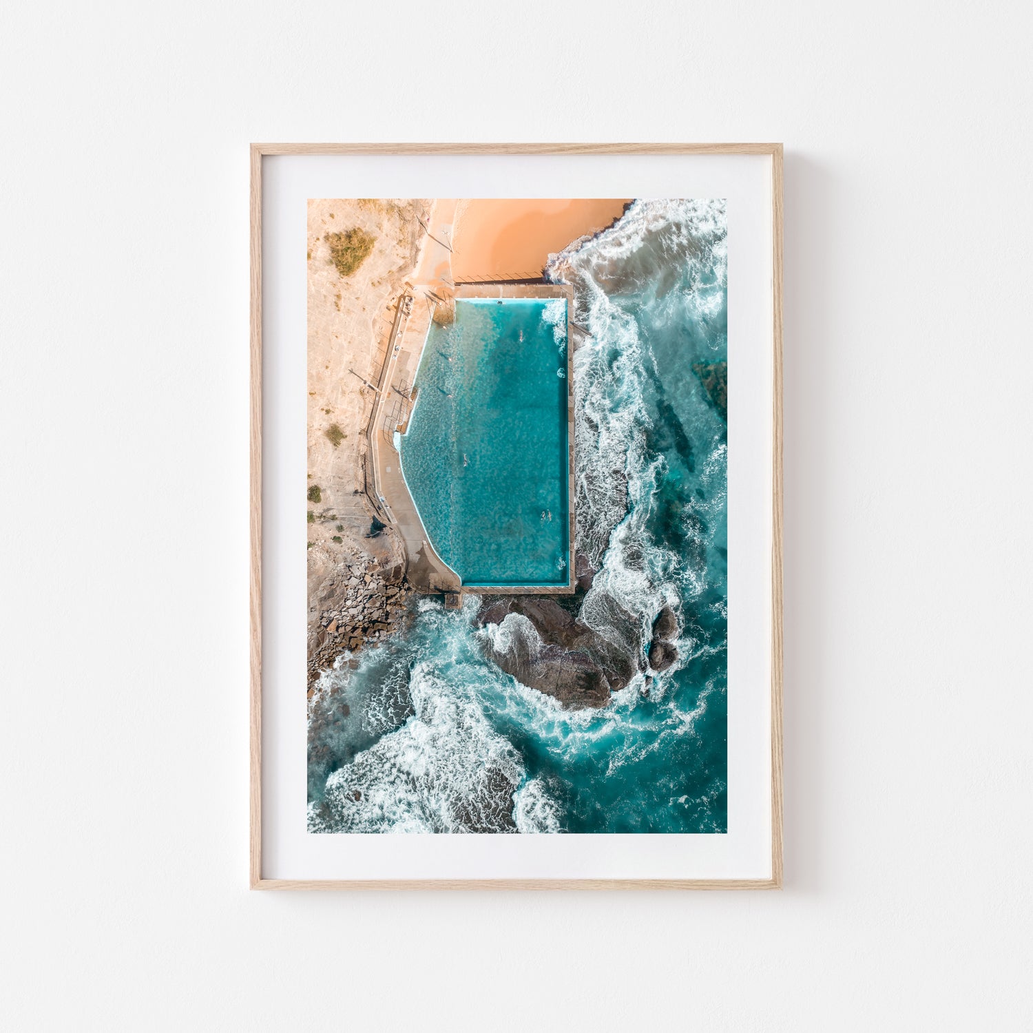 Top Down Bilgola Art Print - Through Our Lens