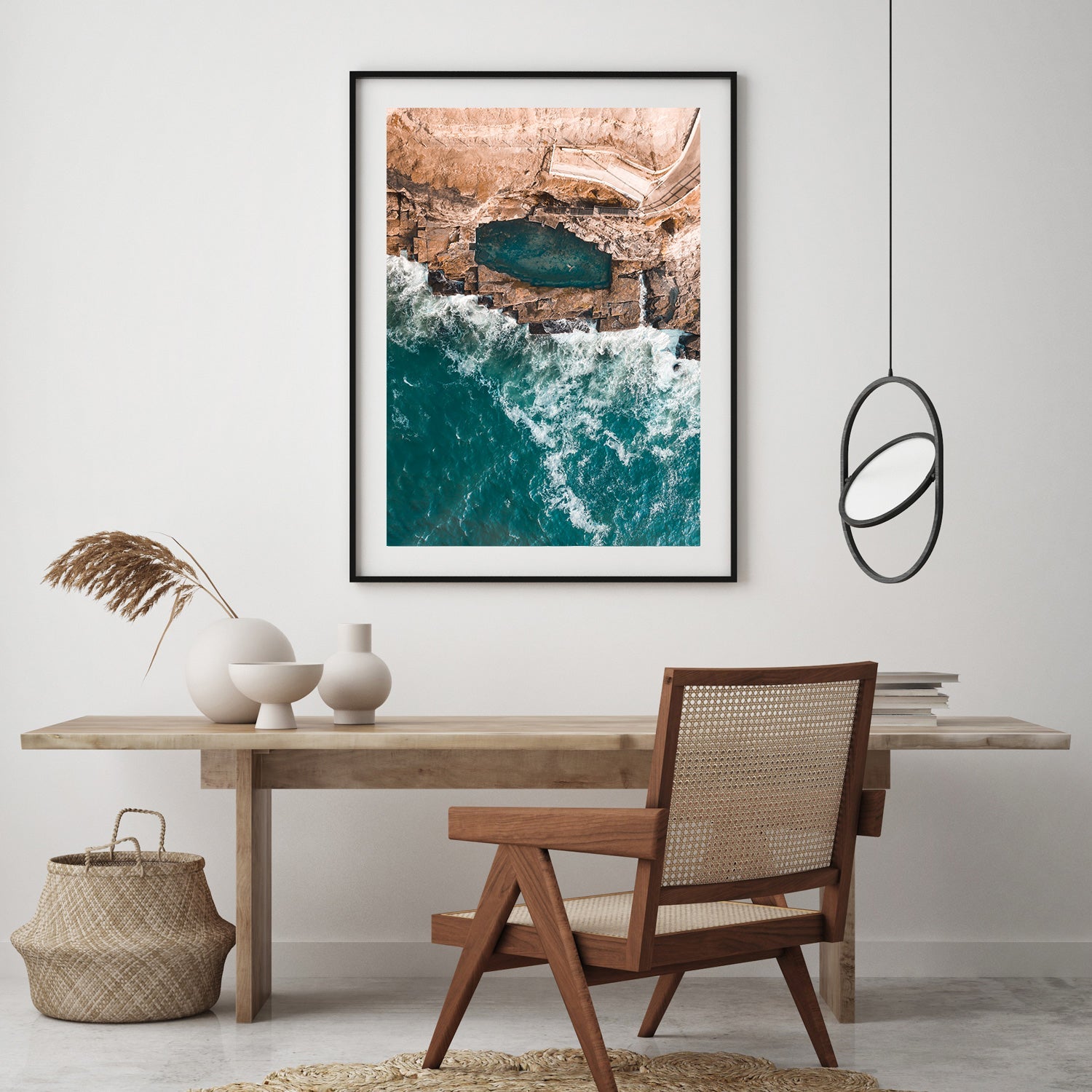 Top Down Bogey Hole Art Print - Through Our Lens