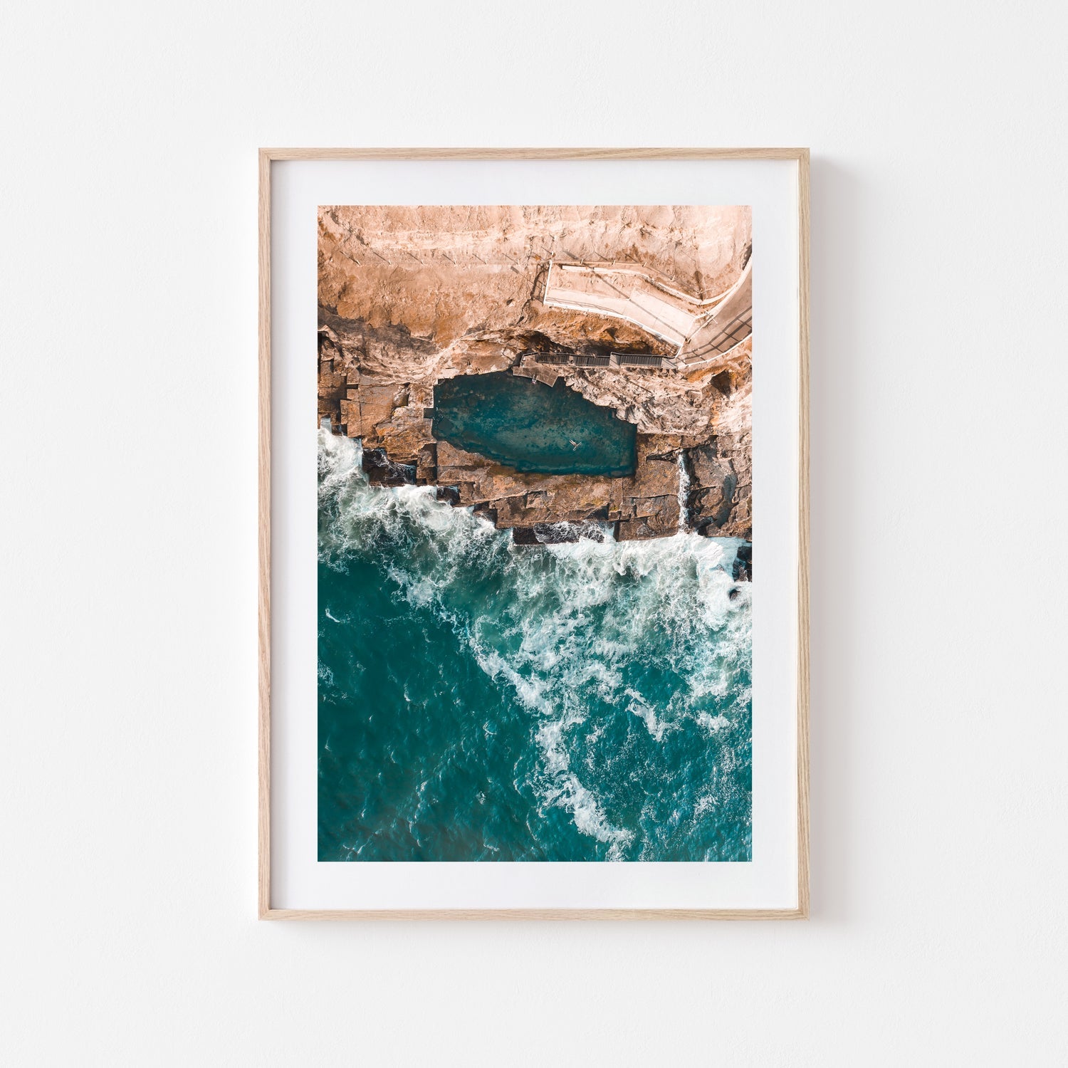 Top Down Bogey Hole Art Print - Through Our Lens