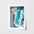 Top Down Icebergs Art Print - Through Our Lens