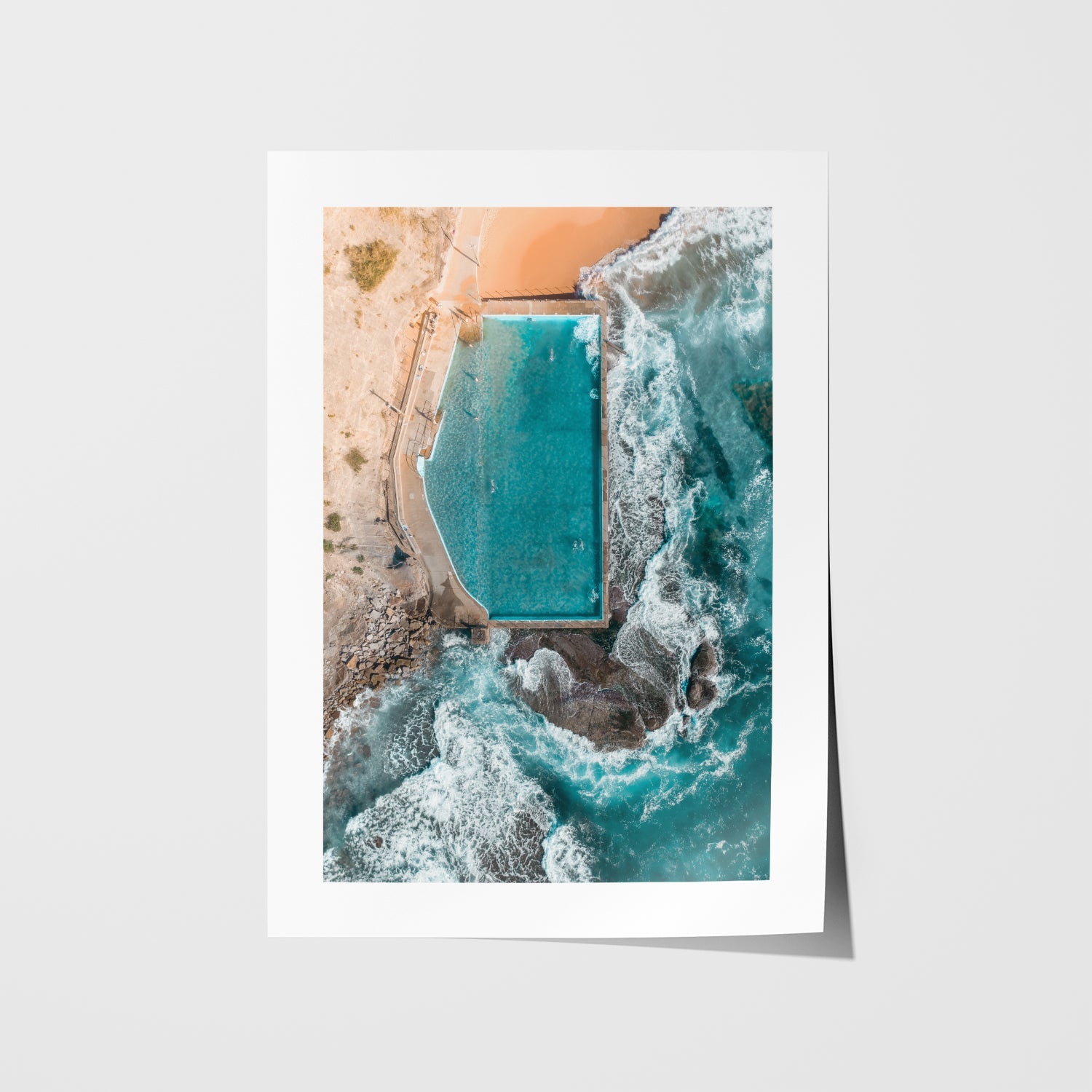 Top Down Bilgola Art Print - Through Our Lens