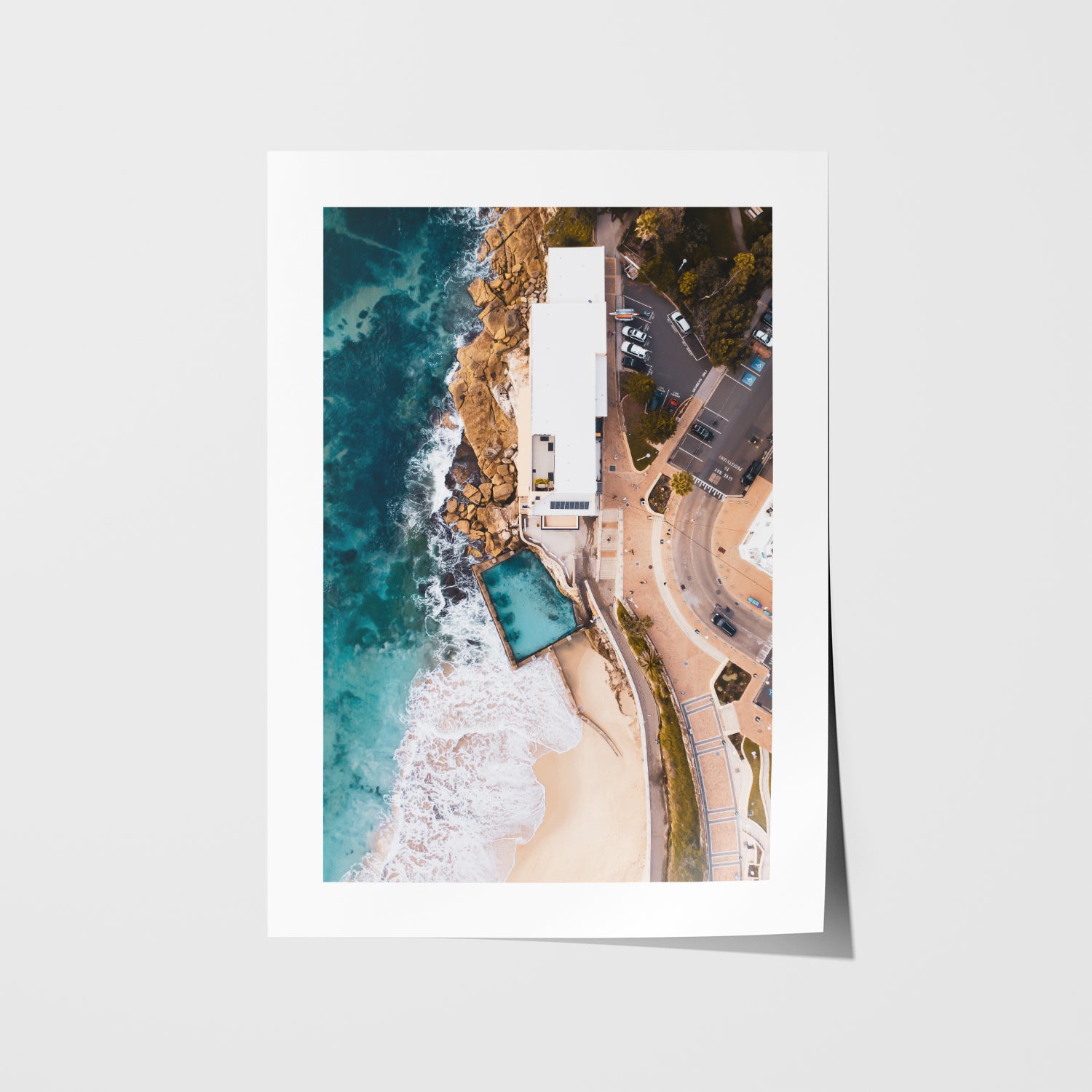 Top Down Coogee Art Print - Through Our Lens