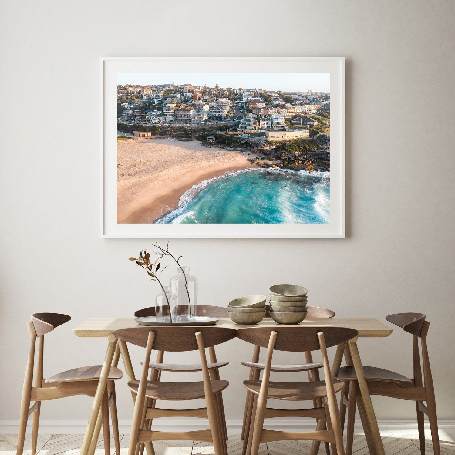 Tama Sunrise Glory Art Print-Print-Small-White Frame-Through Our Lens