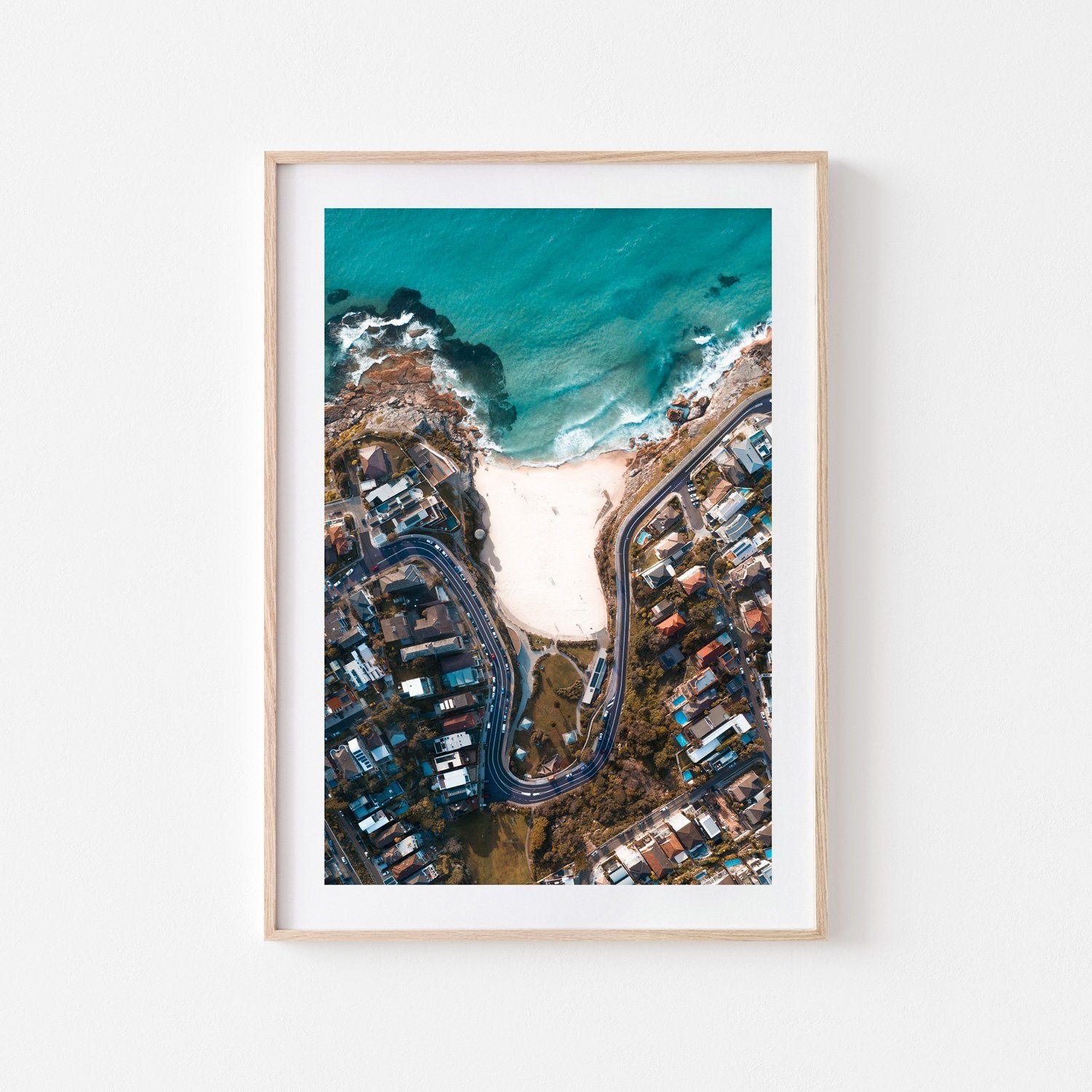 Tamarama Top Down Art Print - Through Our Lens