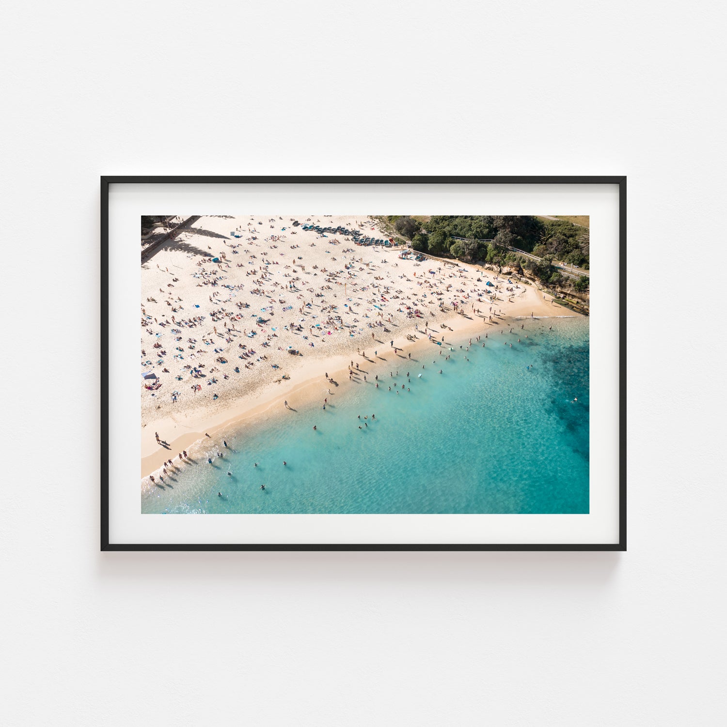 Utopian Summer Art Print-Print-Through Our Lens-Black Frame-Small-Landscape-Through Our Lens