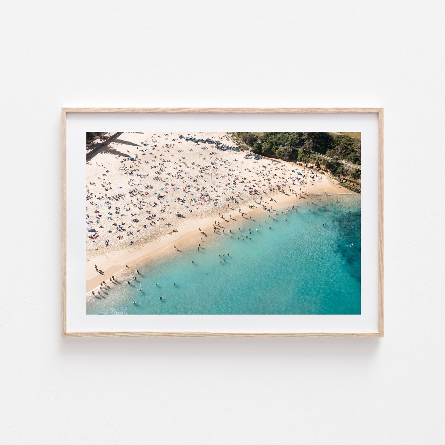 Utopian Summer Art Print-Print-Through Our Lens-Oak Frame-Small-Landscape-Through Our Lens