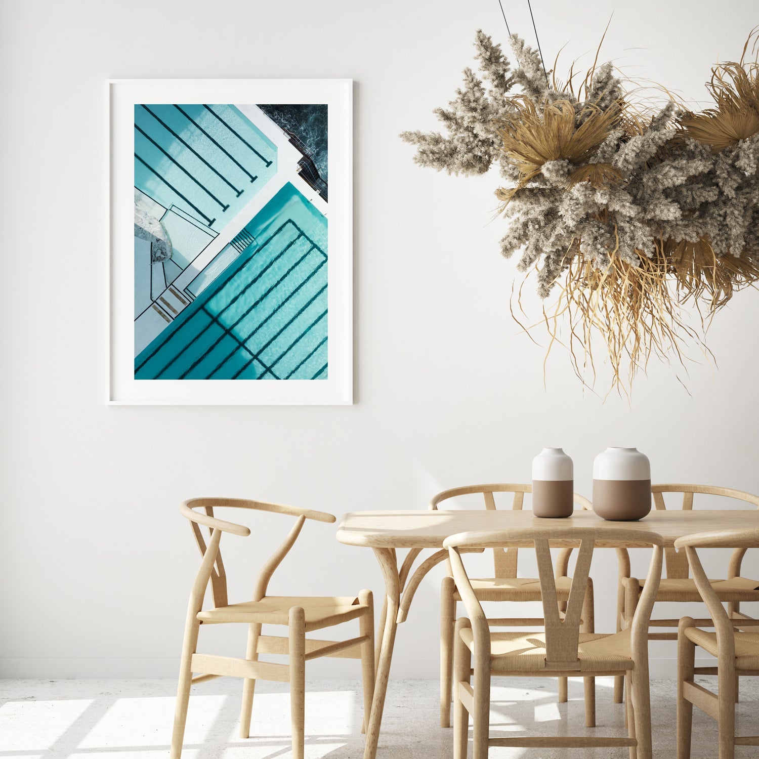 Vacant Lines Art Print-Print-Through Our Lens-White Frame-Small-Through Our Lens