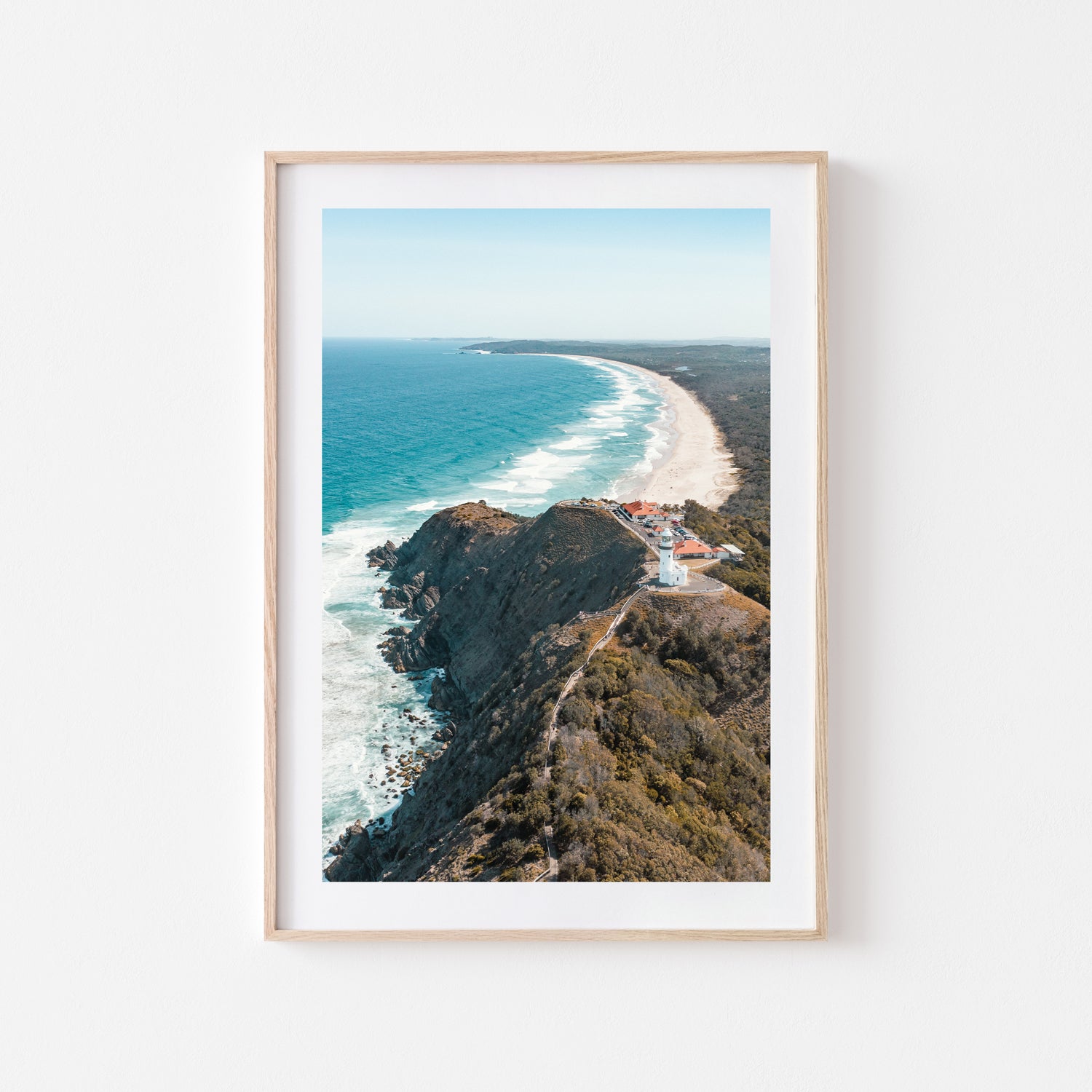 Views To Tallow Art Print-Print-Through Our Lens-Oak Frame-Small-Through Our Lens