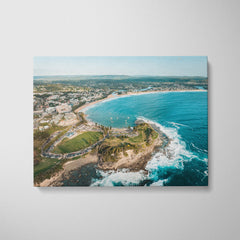 Views to Terrigal Art Print-Print-Through Our Lens-Stretched Canvas-Small-Landscape-Through Our Lens