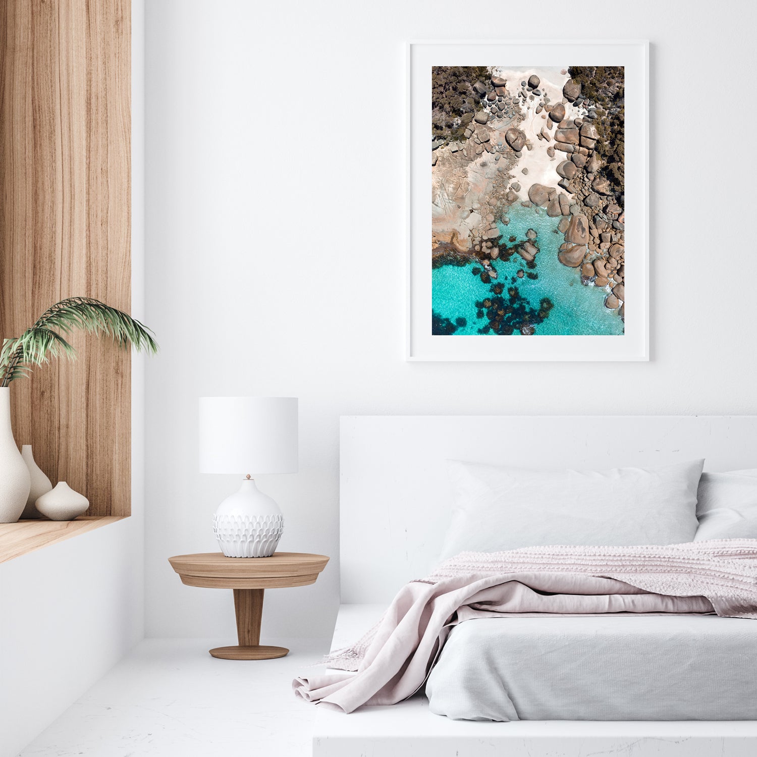 Wilsons Rocks Art Print-Print-Through Our Lens-White Frame-Small-Through Our Lens