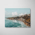 Wylies Beach swimming rock pool in white frame - Coogee coastal wall art