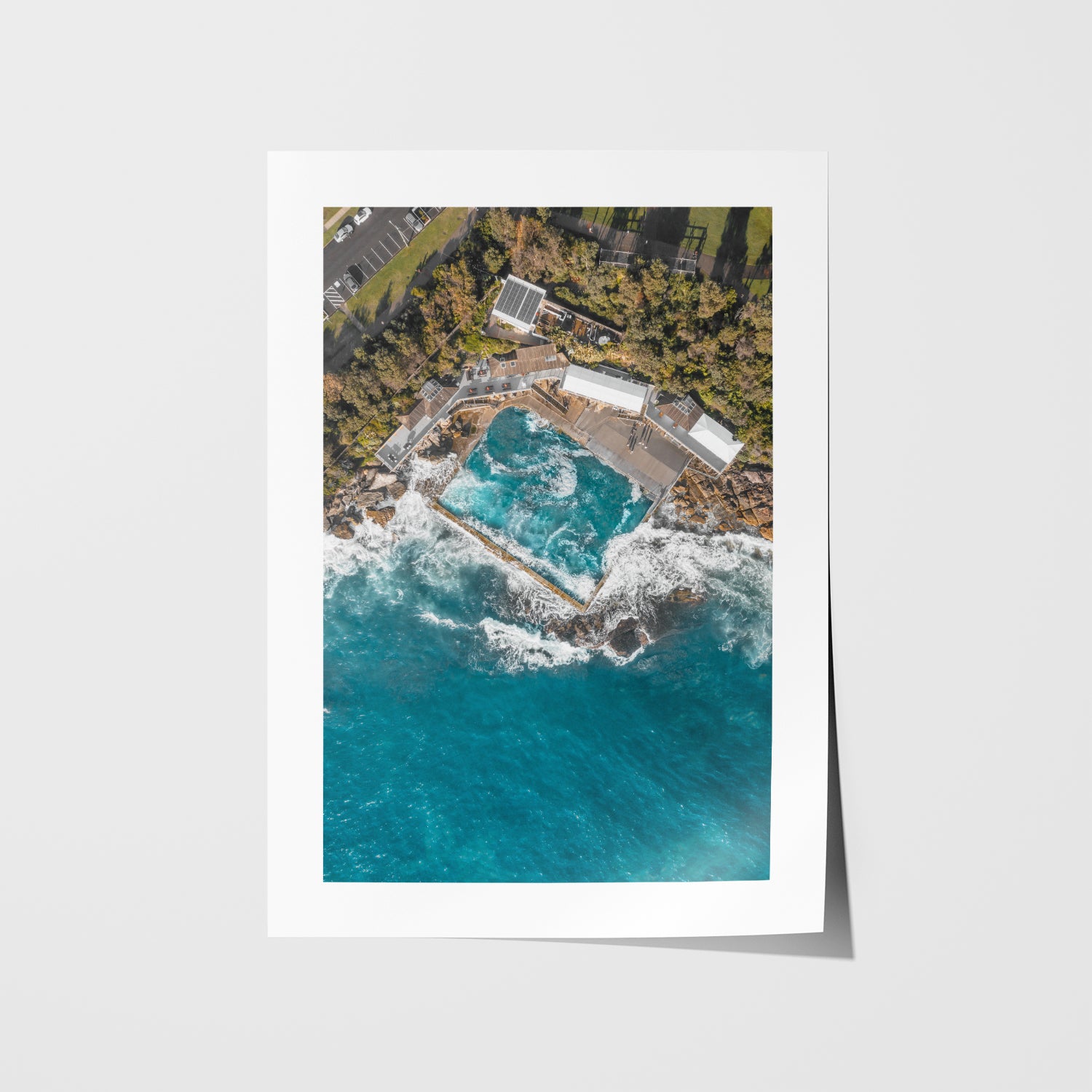Wylie's Baths Art Print-Print-Through Our Lens-Unframed-Small-Through Our Lens